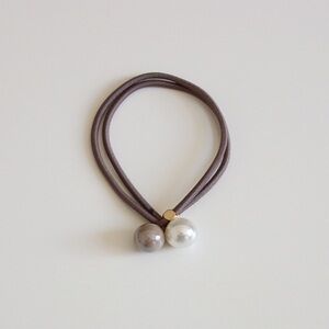 Hair Ties Pearl Hair Ties For Women Bun Hairstyle Ponytail Hair Accessories